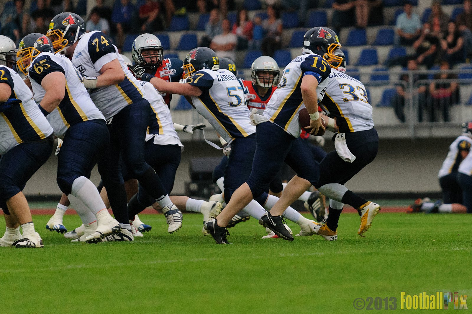 Essen Assindia Cardinals vs. Remscheid Amboss  - 07.09.2013 Essen Assindia Cardinals vs. Remscheid Amboss (13:14) 