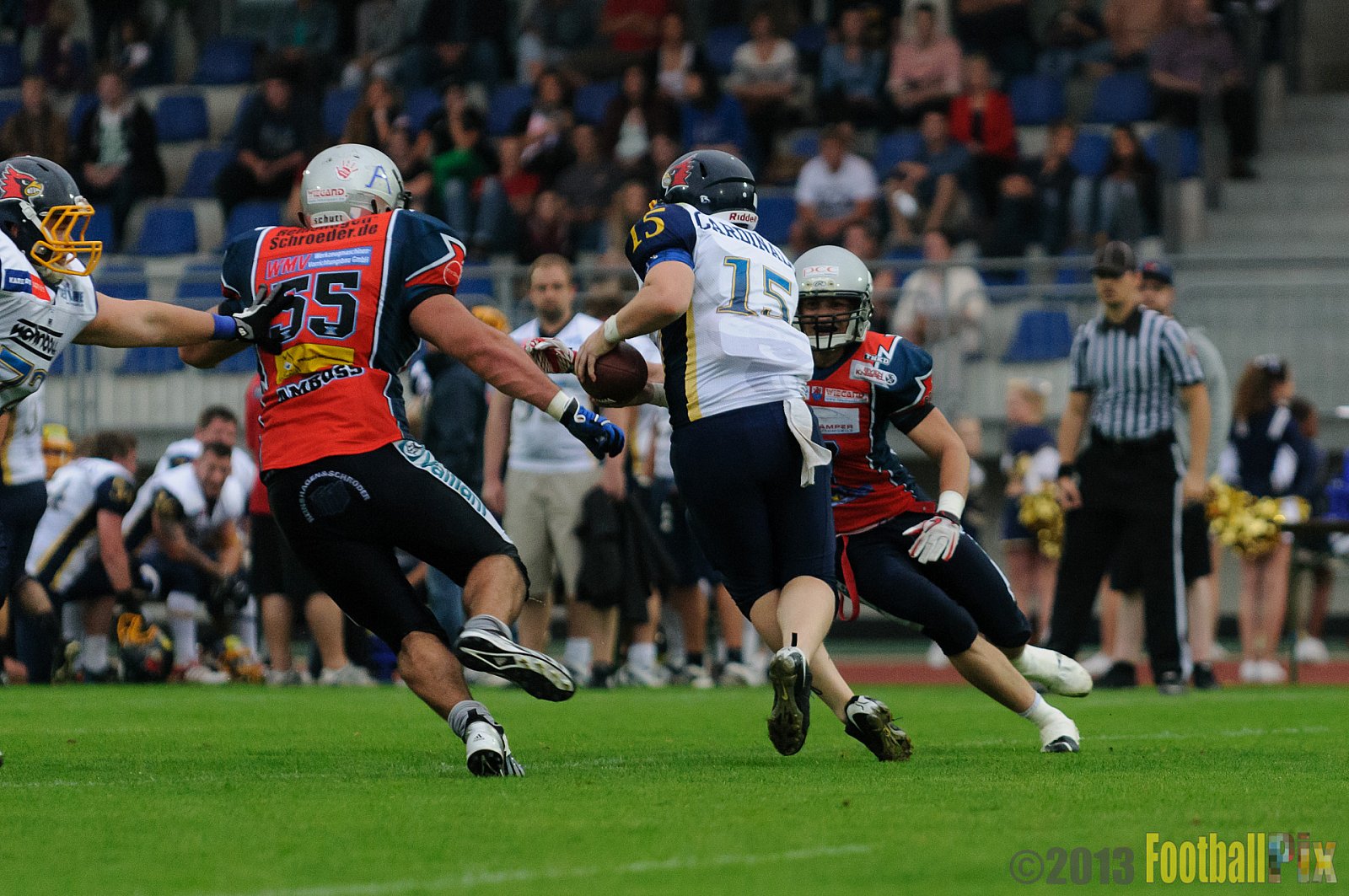 Essen Assindia Cardinals vs. Remscheid Amboss  - 07.09.2013 Essen Assindia Cardinals vs. Remscheid Amboss (13:14) 