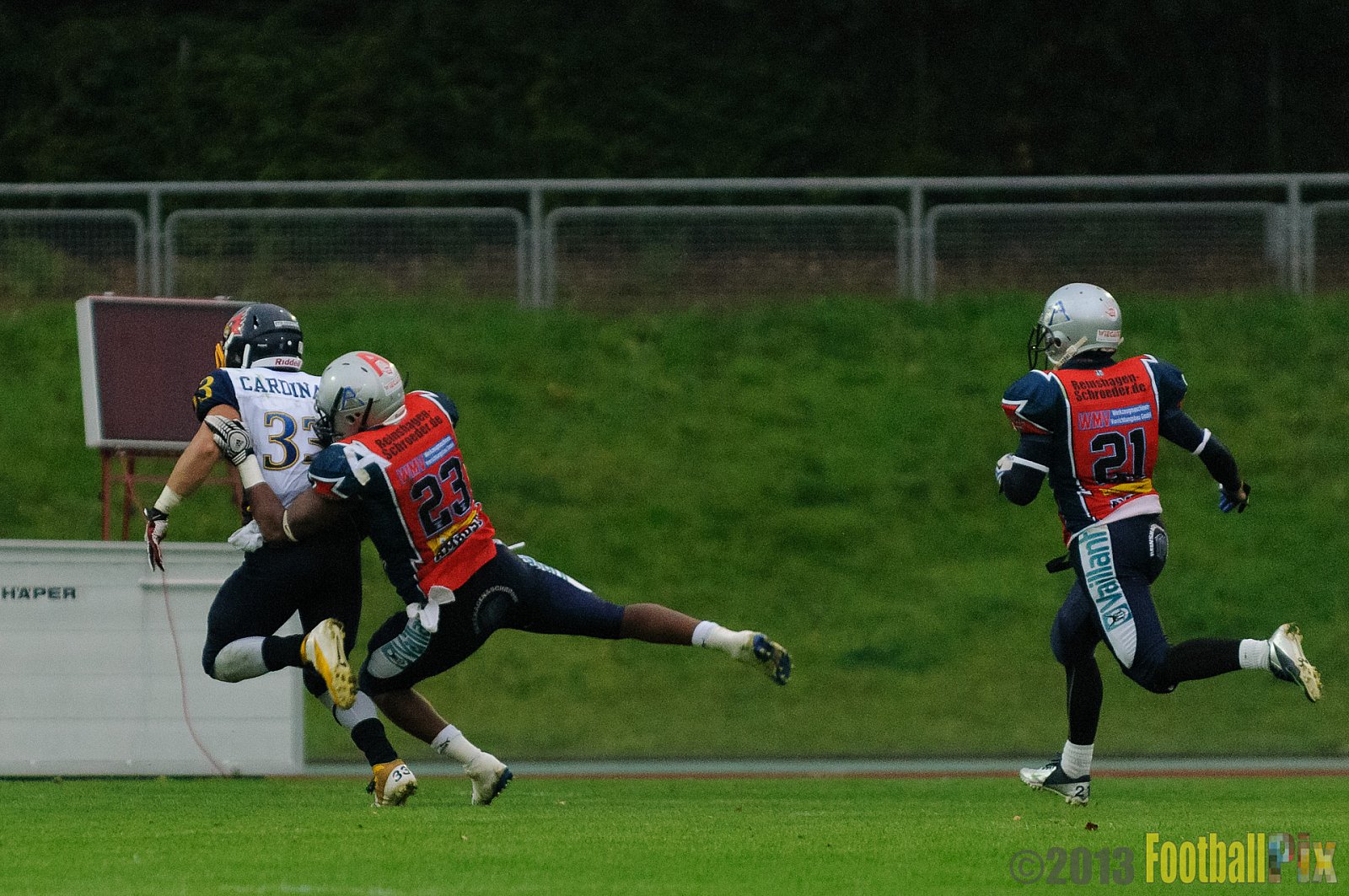 Essen Assindia Cardinals vs. Remscheid Amboss  - 07.09.2013 Essen Assindia Cardinals vs. Remscheid Amboss (13:14) 