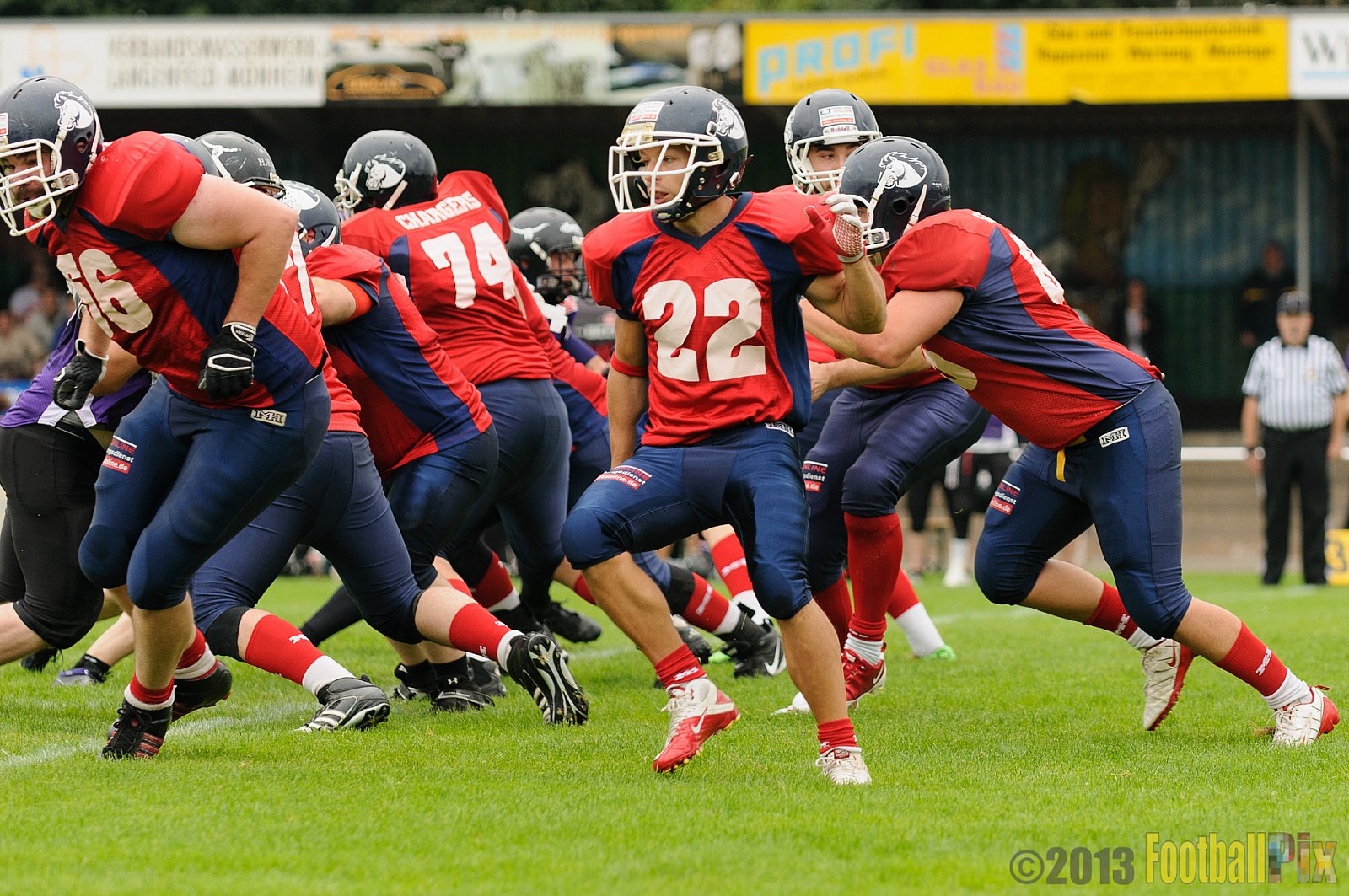 Langenfeld Longhorns vs. Recklinghausen Chargers - 08.09.2013 Langenfeld Longhorns vs. Recklinghausen Chargers (26:0) 