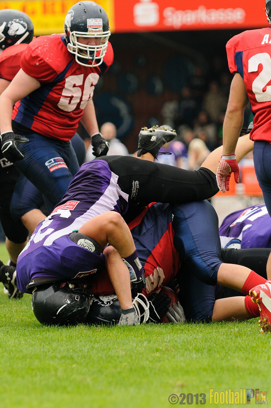 Langenfeld Longhorns vs. Recklinghausen Chargers - 08.09.2013 Langenfeld Longhorns vs. Recklinghausen Chargers (26:0) 