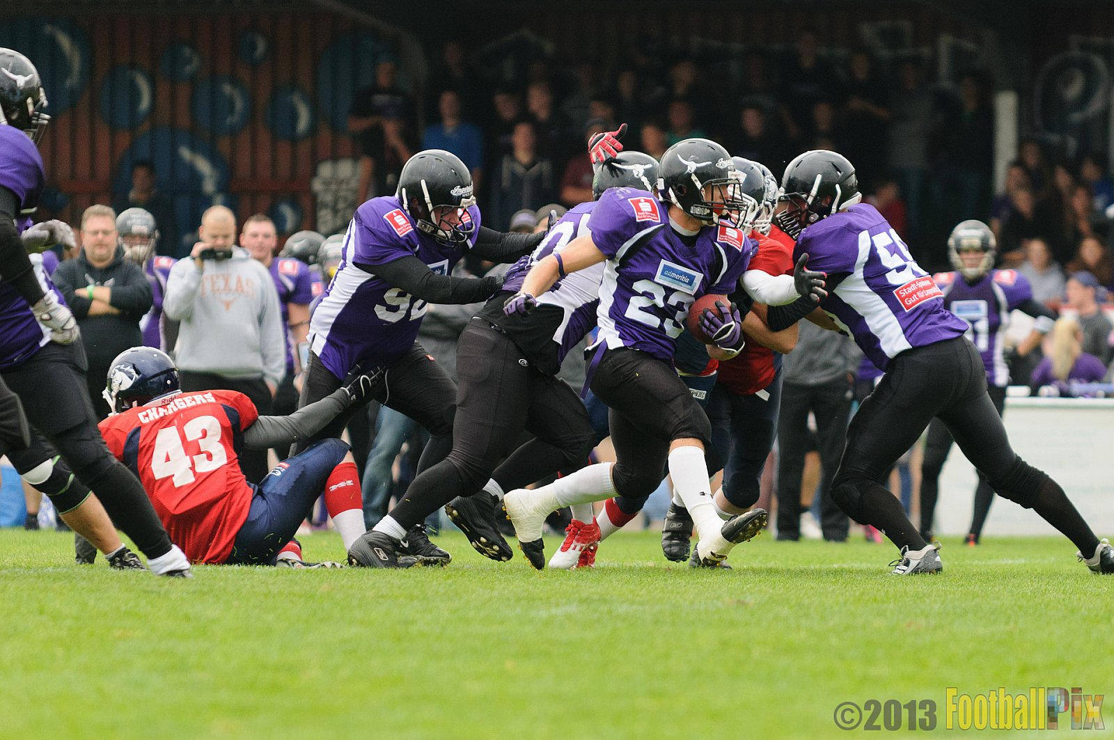 Langenfeld Longhorns vs. Recklinghausen Chargers - 08.09.2013 Langenfeld Longhorns vs. Recklinghausen Chargers (26:0) 