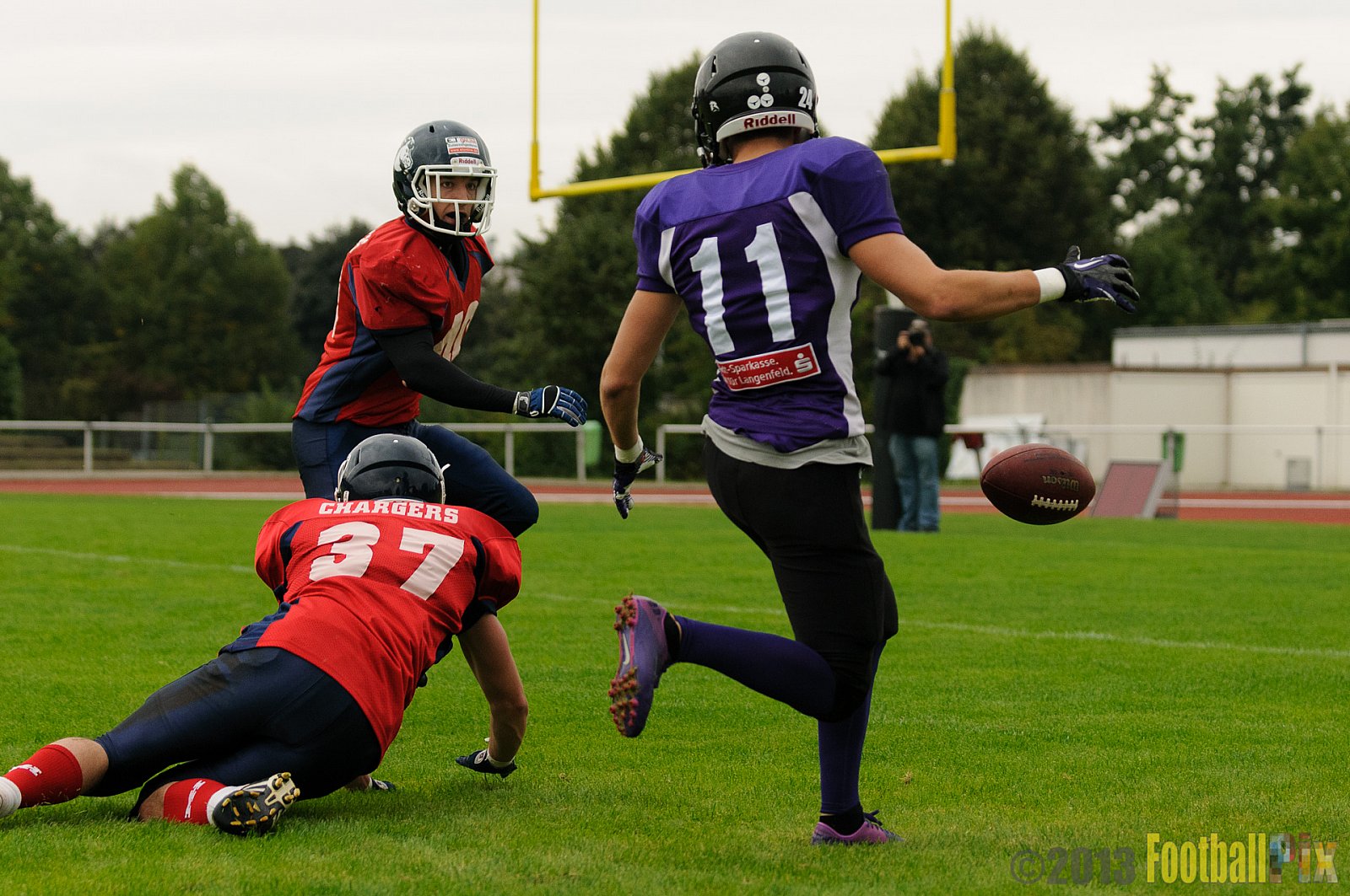 Langenfeld Longhorns vs. Recklinghausen Chargers - 08.09.2013 Langenfeld Longhorns vs. Recklinghausen Chargers (26:0) 