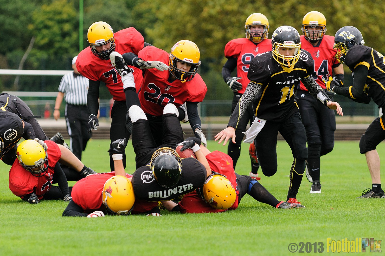 Düsseldorf Bulldozer vs. Aachen Düren Demons - 14.09.2013 Düsseldorf Bulldozer vs. Aachen/Düren Demons (62:0) 