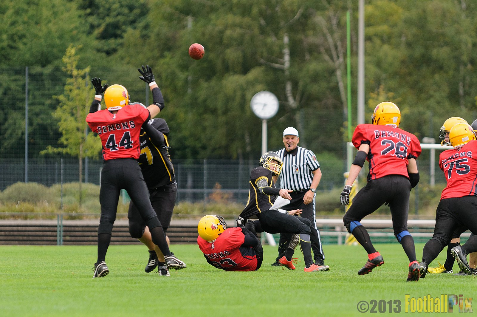 Düsseldorf Bulldozer vs. Aachen Düren Demons - 14.09.2013 Düsseldorf Bulldozer vs. Aachen/Düren Demons (62:0) 