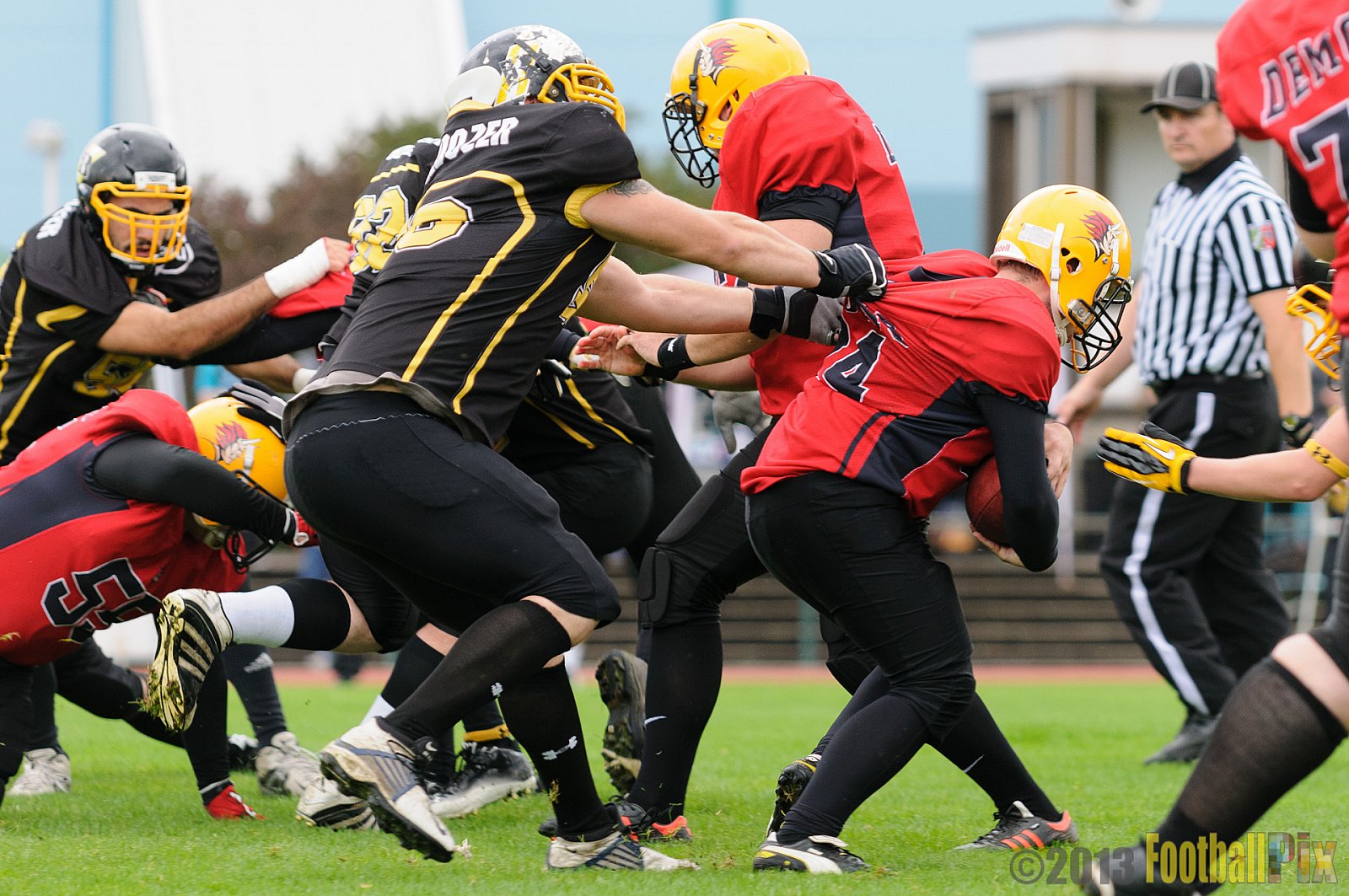 Düsseldorf Bulldozer vs. Aachen Düren Demons - 14.09.2013 Düsseldorf Bulldozer vs. Aachen/Düren Demons (62:0) 