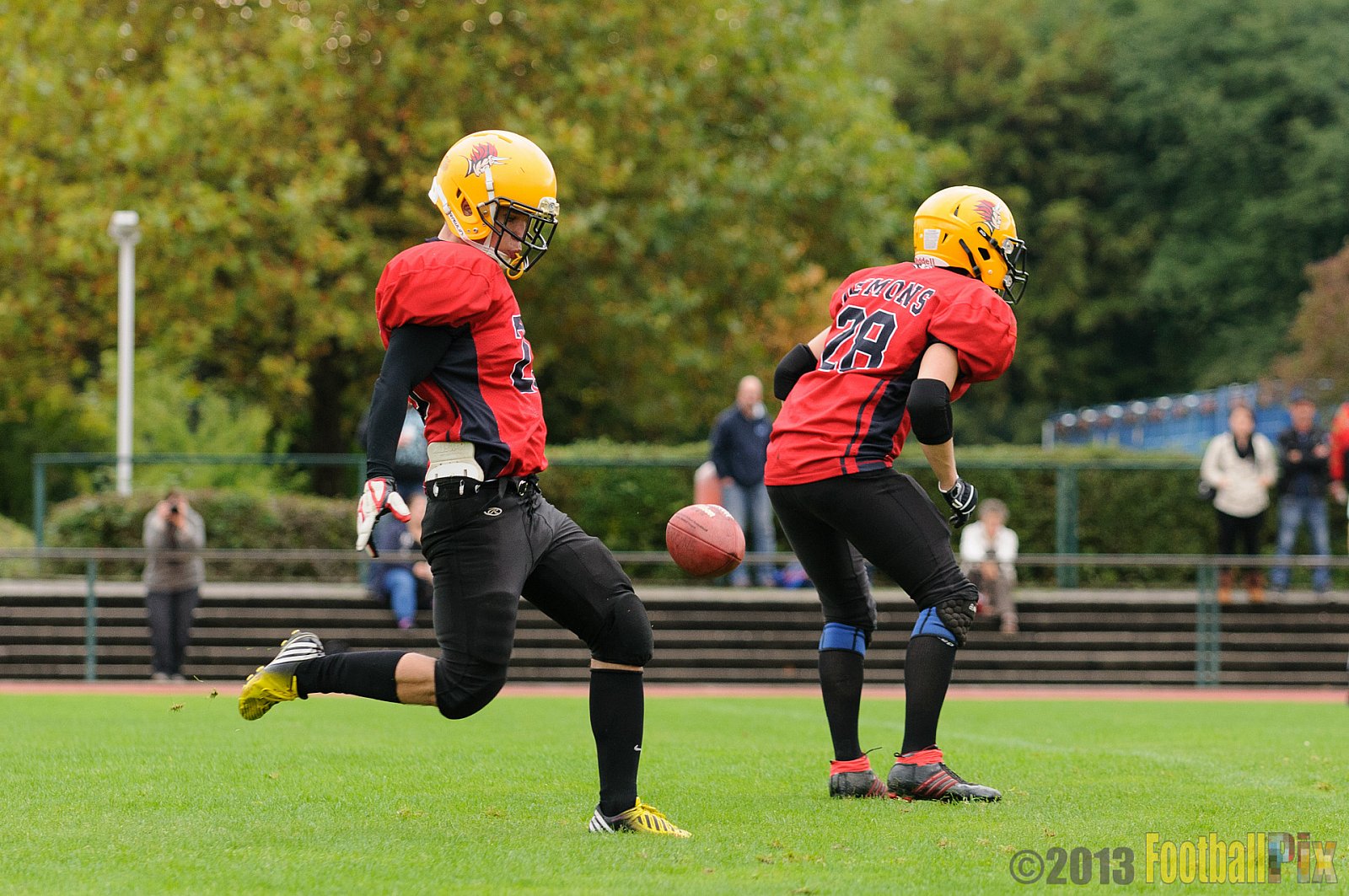 Düsseldorf Bulldozer vs. Aachen Düren Demons - 14.09.2013 Düsseldorf Bulldozer vs. Aachen/Düren Demons (62:0) 