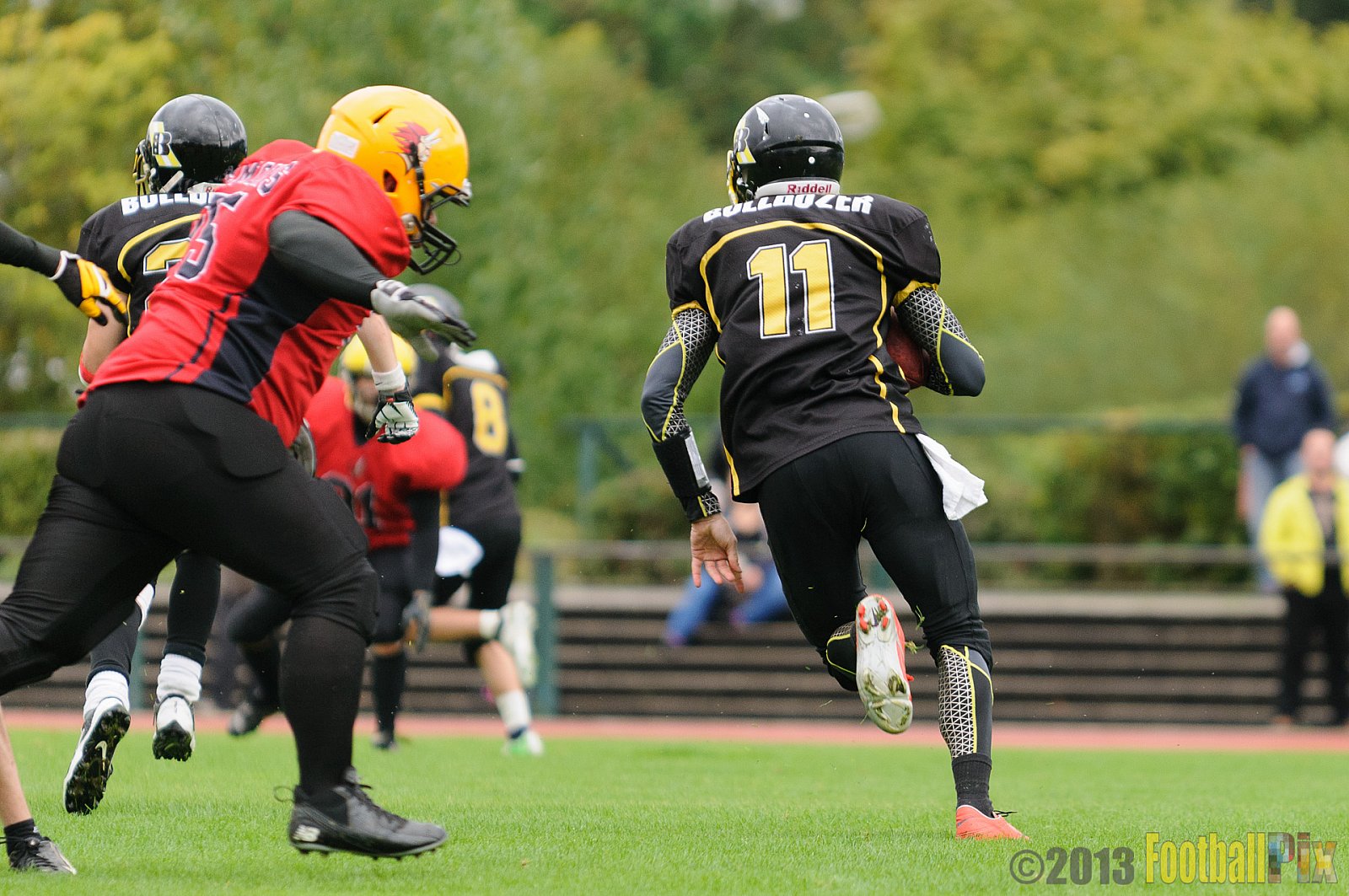 Düsseldorf Bulldozer vs. Aachen Düren Demons - 14.09.2013 Düsseldorf Bulldozer vs. Aachen/Düren Demons (62:0) 