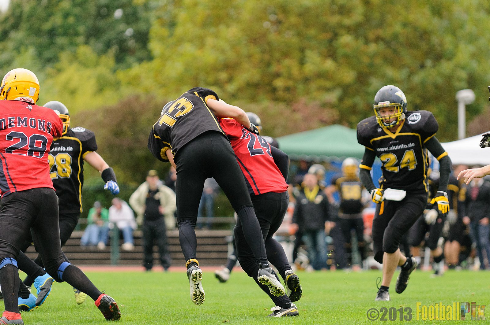 Düsseldorf Bulldozer vs. Aachen Düren Demons - 14.09.2013 Düsseldorf Bulldozer vs. Aachen/Düren Demons (62:0) 
