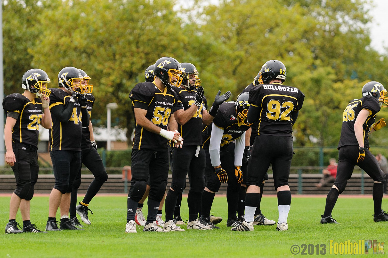 Düsseldorf Bulldozer vs. Aachen Düren Demons - 14.09.2013 Düsseldorf Bulldozer vs. Aachen/Düren Demons (62:0) 