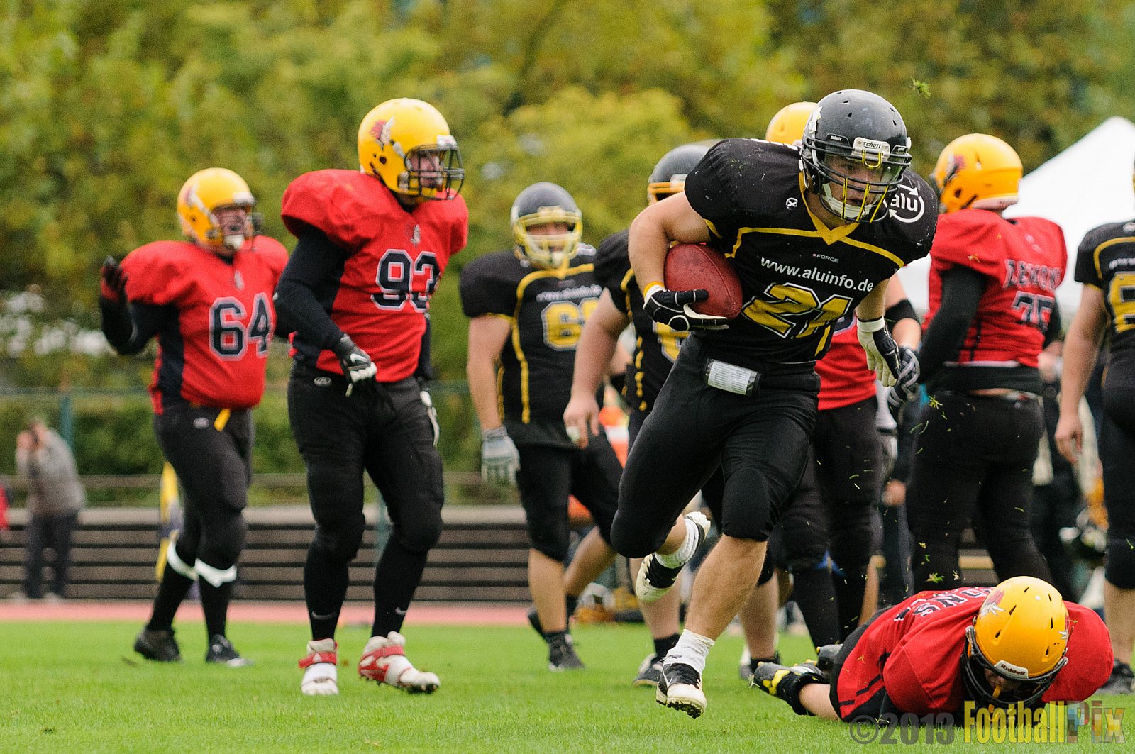 Düsseldorf Bulldozer vs. Aachen Düren Demons - 14.09.2013 Düsseldorf Bulldozer vs. Aachen/Düren Demons (62:0) 