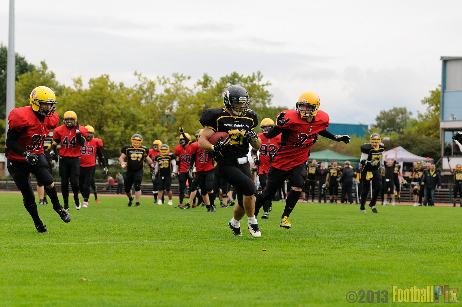 Düsseldorf Bulldozer vs. Aachen Düren Demons - 14.09.2013 Düsseldorf Bulldozer vs. Aachen/Düren Demons (62:0) 