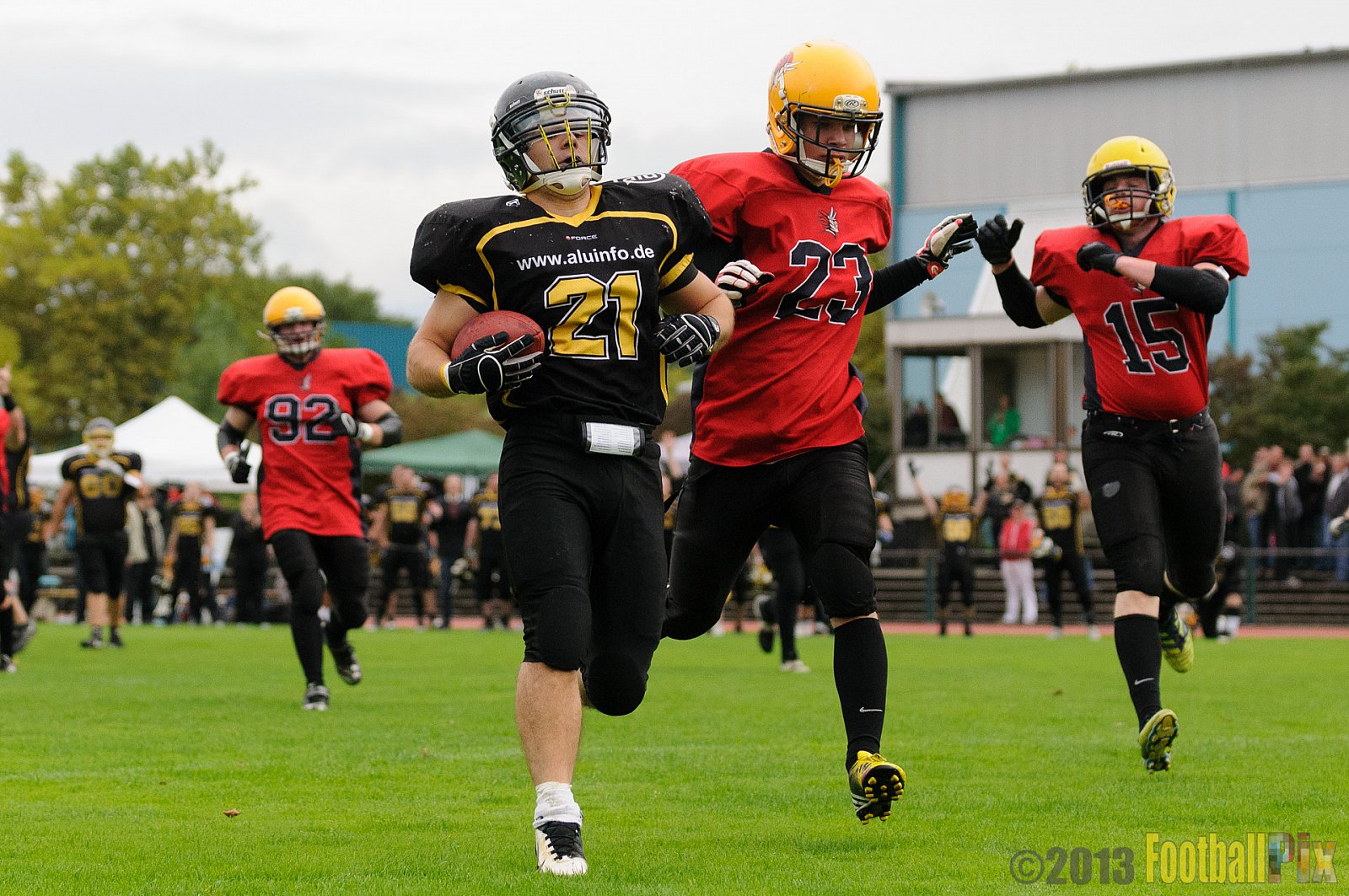 Düsseldorf Bulldozer vs. Aachen Düren Demons - 14.09.2013 Düsseldorf Bulldozer vs. Aachen/Düren Demons (62:0) 