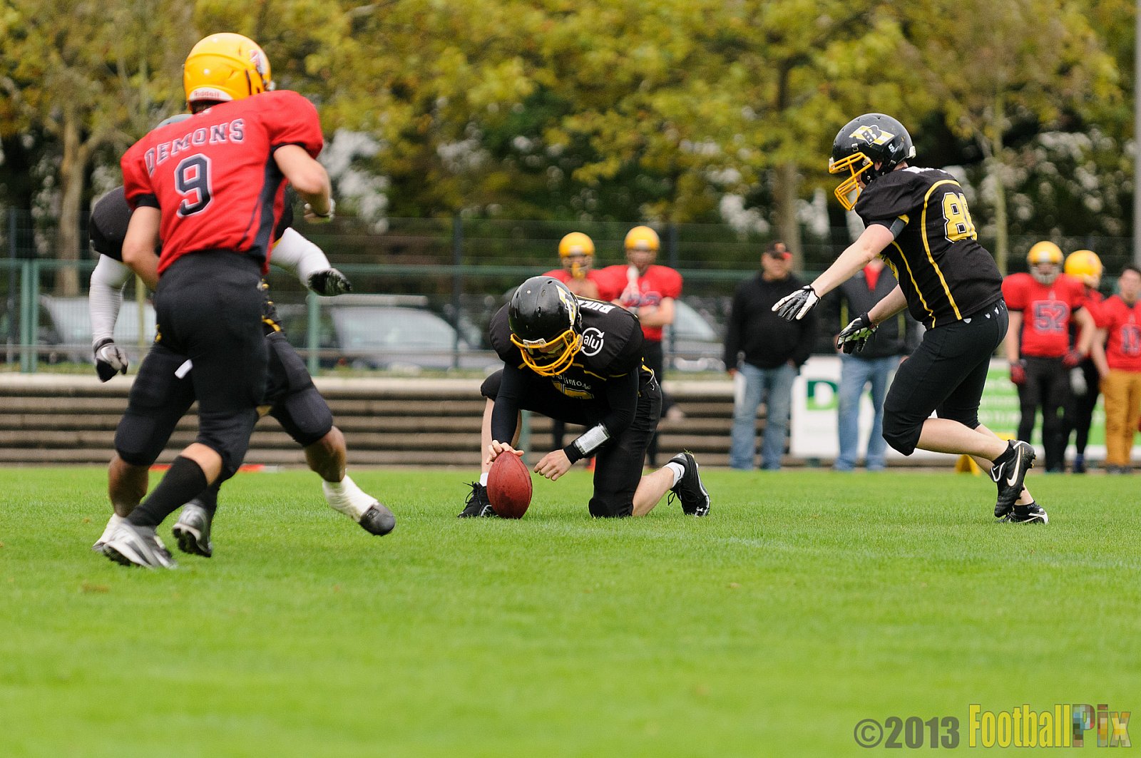 Düsseldorf Bulldozer vs. Aachen Düren Demons - 14.09.2013 Düsseldorf Bulldozer vs. Aachen/Düren Demons (62:0) 