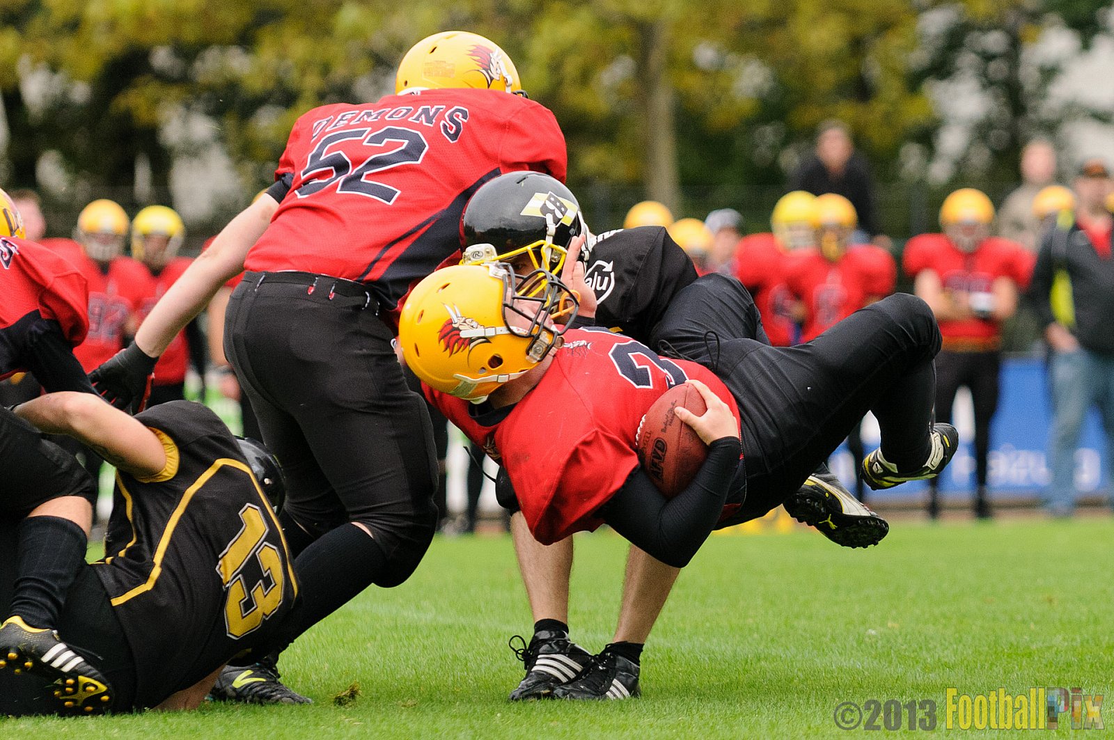 Düsseldorf Bulldozer vs. Aachen Düren Demons - 14.09.2013 Düsseldorf Bulldozer vs. Aachen/Düren Demons (62:0) 