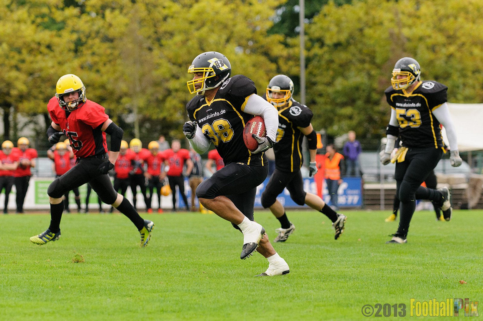 Düsseldorf Bulldozer vs. Aachen Düren Demons - 14.09.2013 Düsseldorf Bulldozer vs. Aachen/Düren Demons (62:0) 