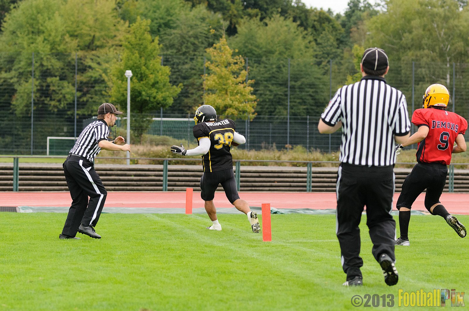 Düsseldorf Bulldozer vs. Aachen Düren Demons - 14.09.2013 Düsseldorf Bulldozer vs. Aachen/Düren Demons (62:0) 