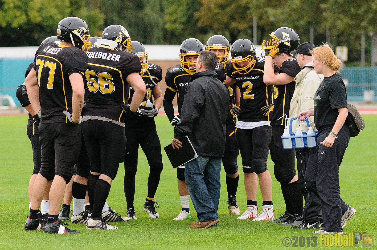 Düsseldorf Bulldozer vs. Aachen Düren Demons - 14.09.2013 Düsseldorf Bulldozer vs. Aachen/Düren Demons (62:0) 