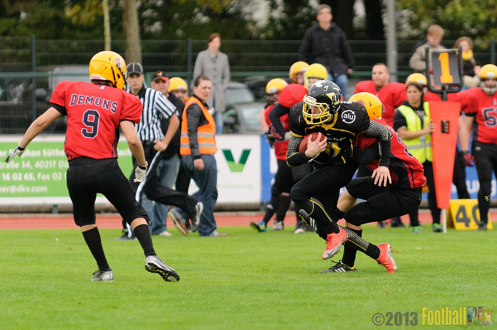 Düsseldorf Bulldozer vs. Aachen Düren Demons - 14.09.2013 Düsseldorf Bulldozer vs. Aachen/Düren Demons (62:0) 