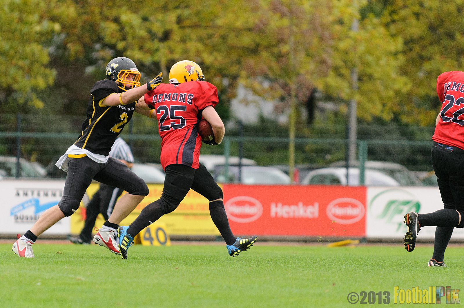 Düsseldorf Bulldozer vs. Aachen Düren Demons - 14.09.2013 Düsseldorf Bulldozer vs. Aachen/Düren Demons (62:0) 