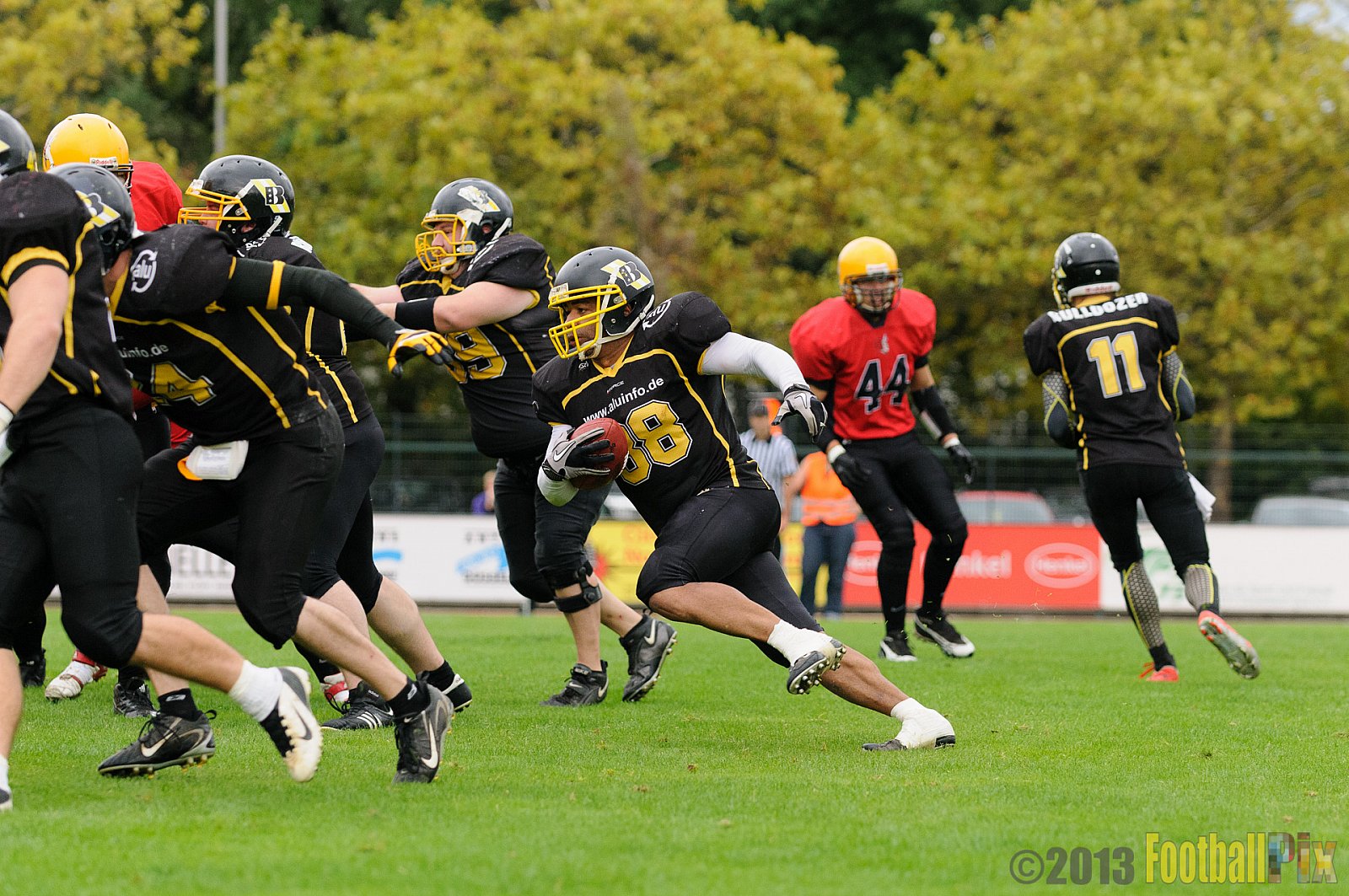 Düsseldorf Bulldozer vs. Aachen Düren Demons - 14.09.2013 Düsseldorf Bulldozer vs. Aachen/Düren Demons (62:0) 
