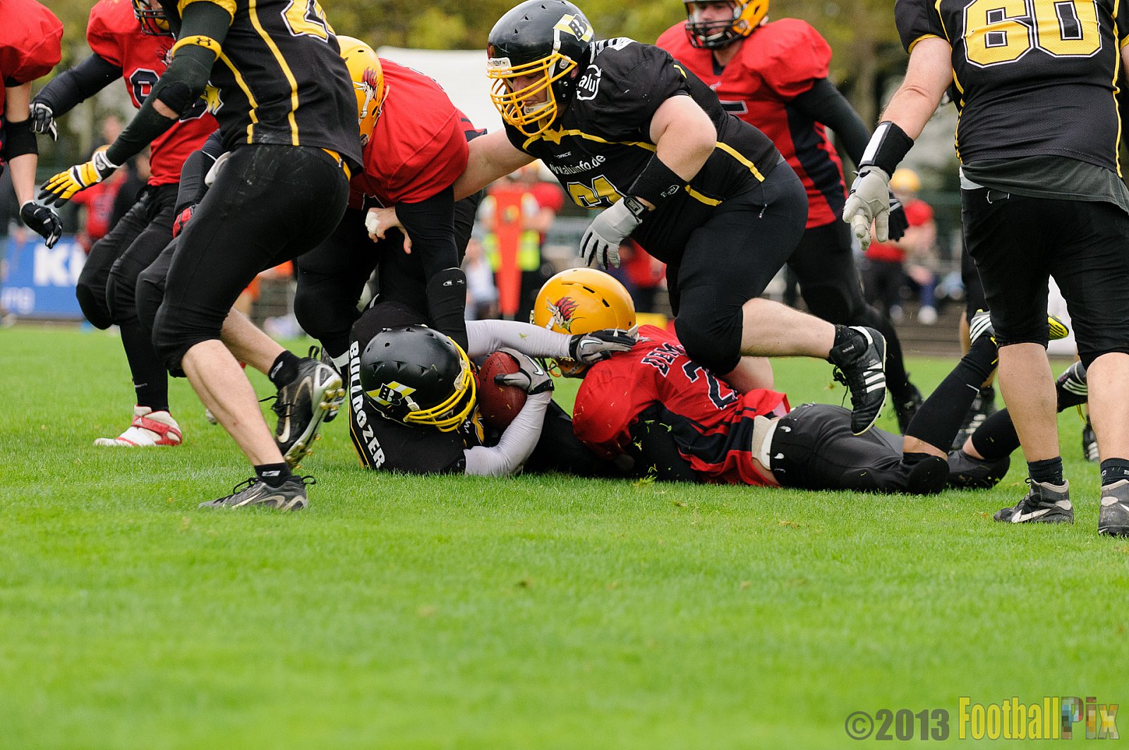 Düsseldorf Bulldozer vs. Aachen Düren Demons - 14.09.2013 Düsseldorf Bulldozer vs. Aachen/Düren Demons (62:0) 