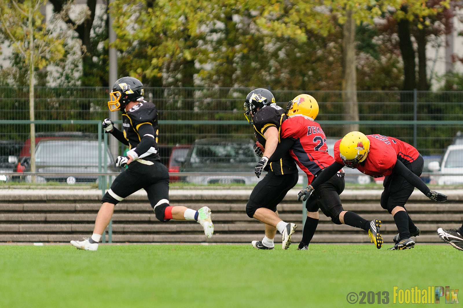Düsseldorf Bulldozer vs. Aachen Düren Demons - 14.09.2013 Düsseldorf Bulldozer vs. Aachen/Düren Demons (62:0) 