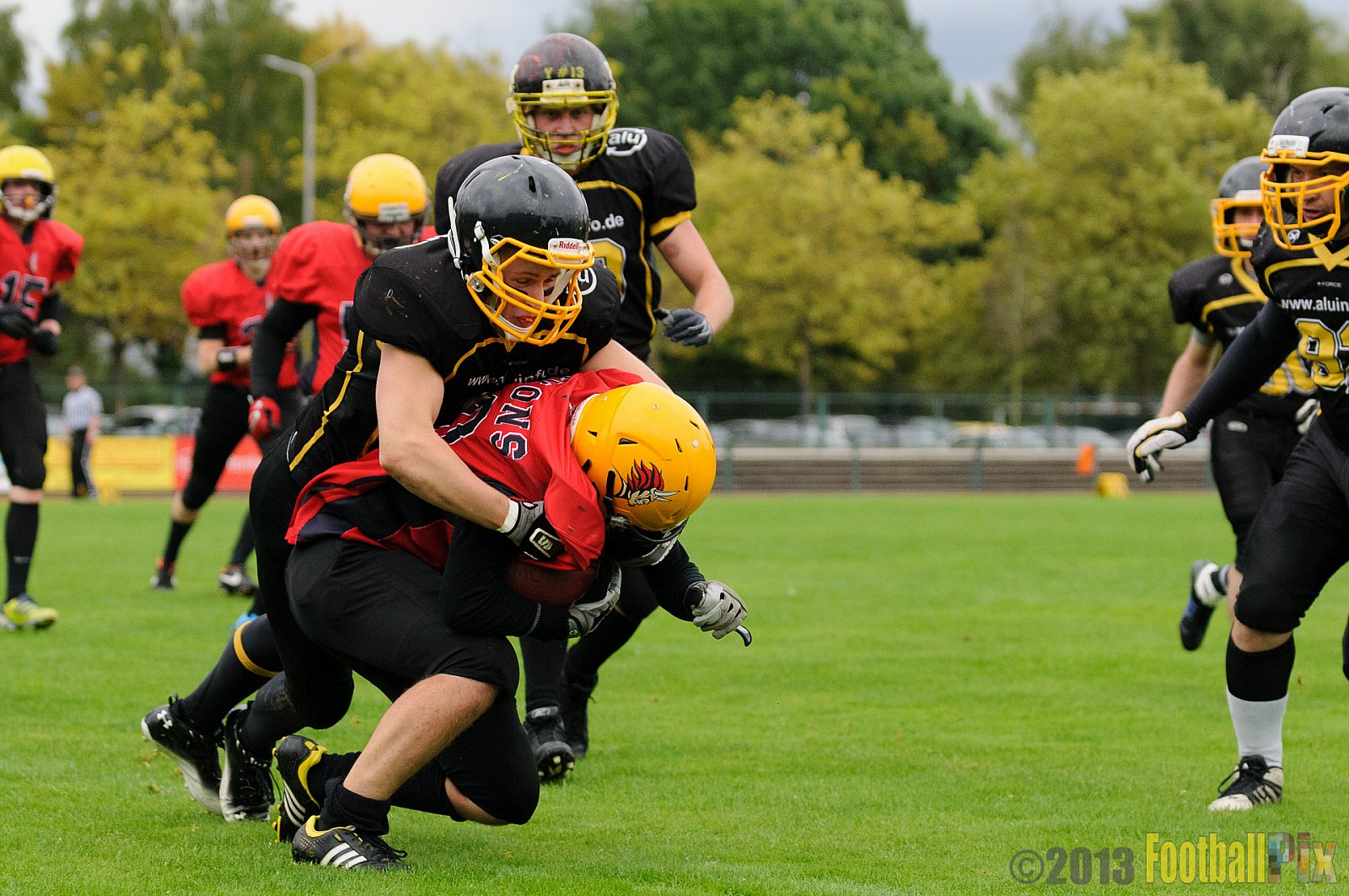 Düsseldorf Bulldozer vs. Aachen Düren Demons - 14.09.2013 Düsseldorf Bulldozer vs. Aachen/Düren Demons (62:0) 