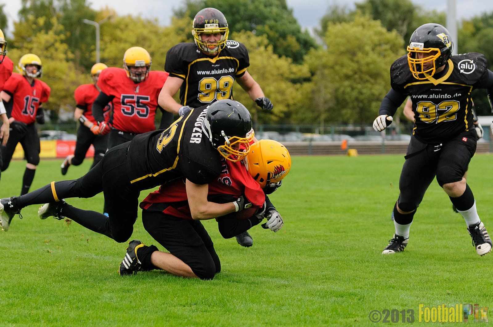 Düsseldorf Bulldozer vs. Aachen Düren Demons - 14.09.2013 Düsseldorf Bulldozer vs. Aachen/Düren Demons (62:0) 