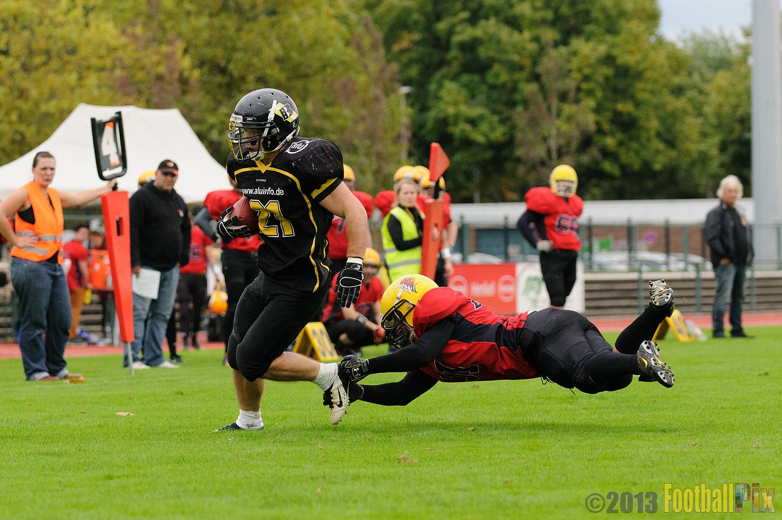 Düsseldorf Bulldozer vs. Aachen Düren Demons - 14.09.2013 Düsseldorf Bulldozer vs. Aachen/Düren Demons (62:0) 