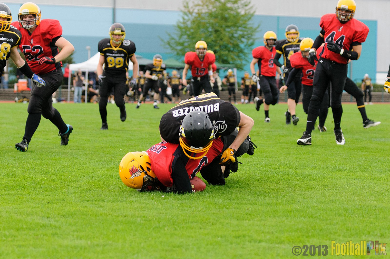 Düsseldorf Bulldozer vs. Aachen Düren Demons - 14.09.2013 Düsseldorf Bulldozer vs. Aachen/Düren Demons (62:0) 
