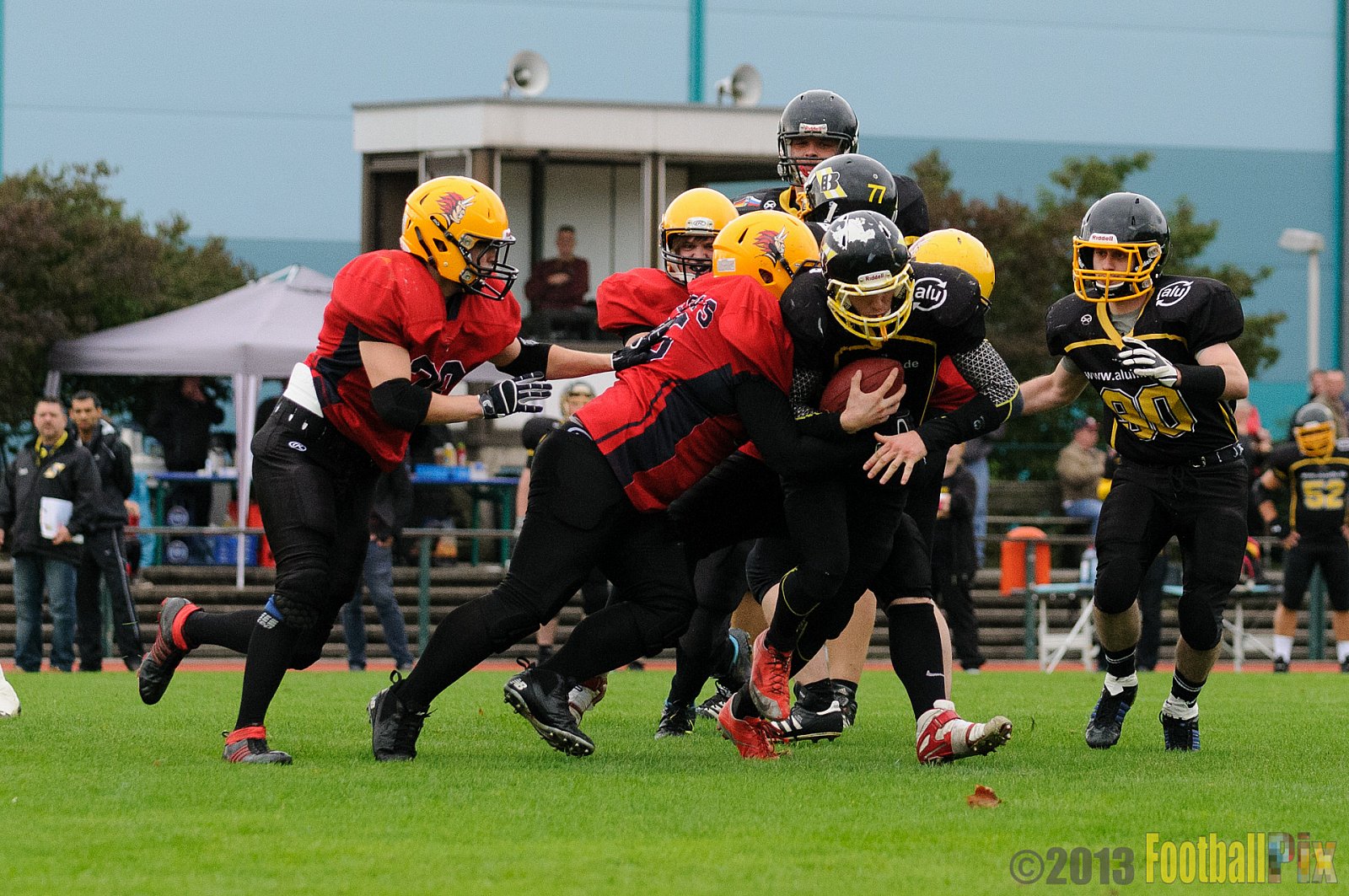 Düsseldorf Bulldozer vs. Aachen Düren Demons - 14.09.2013 Düsseldorf Bulldozer vs. Aachen/Düren Demons (62:0) 