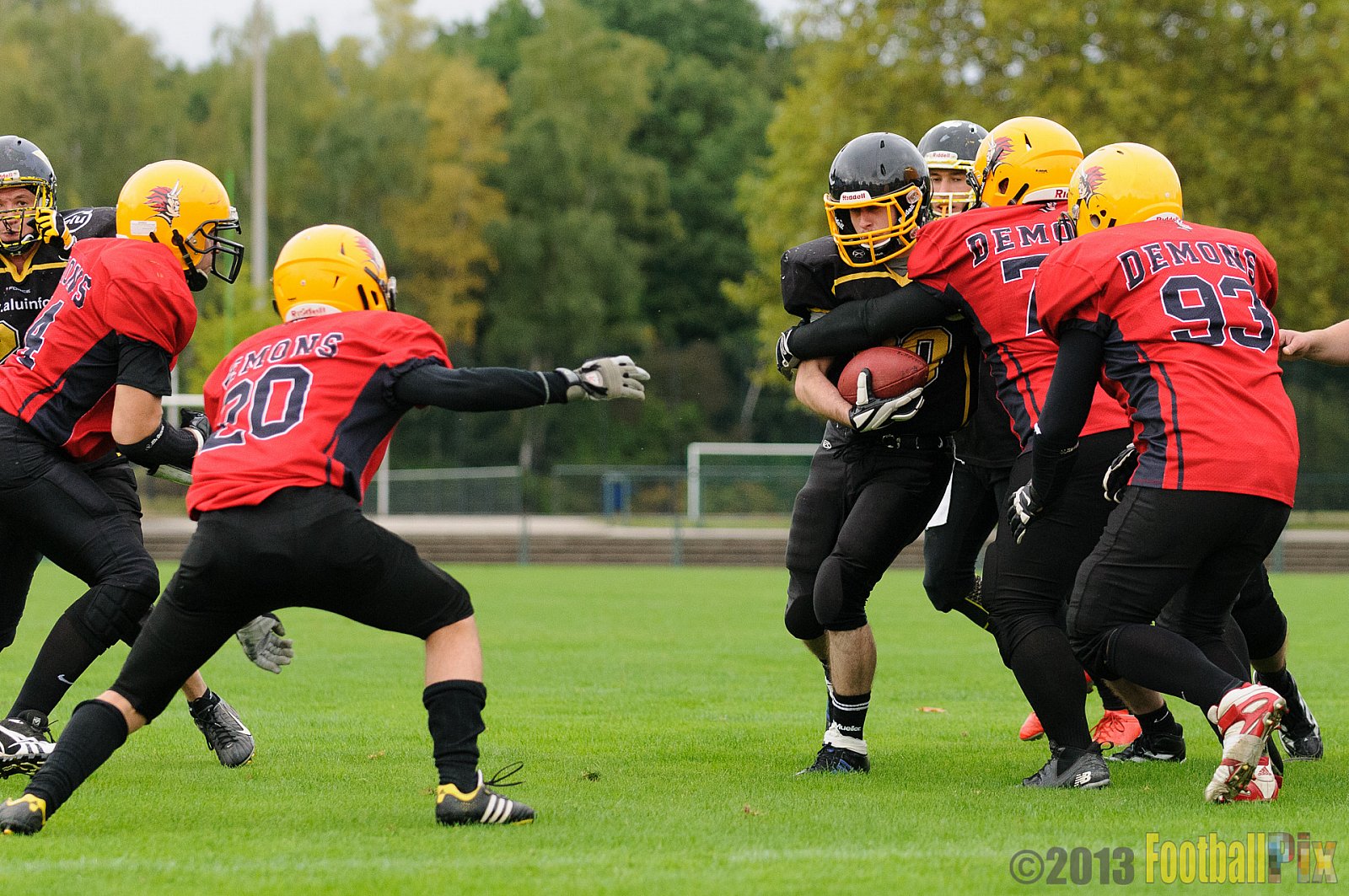 Düsseldorf Bulldozer vs. Aachen Düren Demons - 14.09.2013 Düsseldorf Bulldozer vs. Aachen/Düren Demons (62:0) 