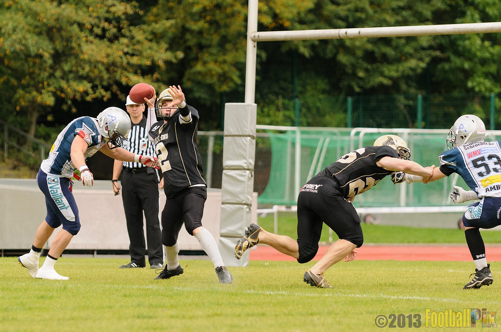  Remscheid Amboss vs. Paderborn Dolphins  - 15.09.2013 Remscheid Amboss vs. Paderborn Dolphins (22:7) 