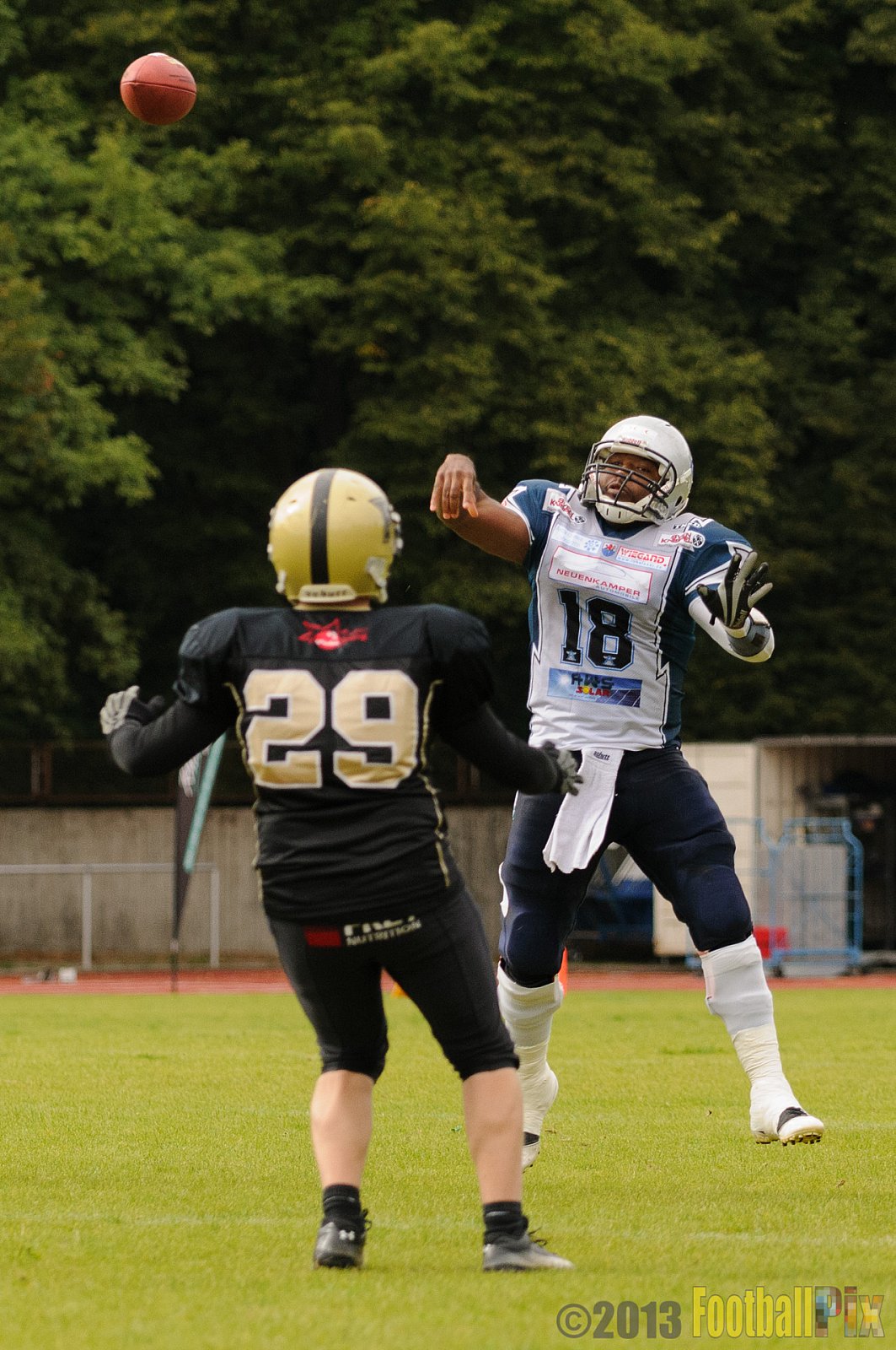  Remscheid Amboss vs. Paderborn Dolphins  - 15.09.2013 Remscheid Amboss vs. Paderborn Dolphins (22:7) 