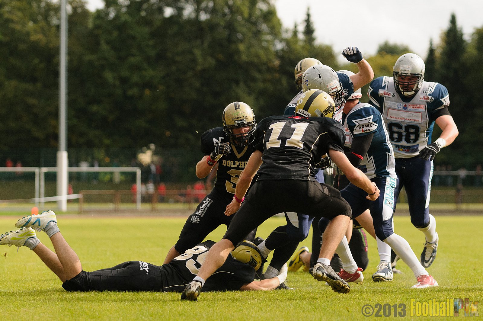  Remscheid Amboss vs. Paderborn Dolphins  - 15.09.2013 Remscheid Amboss vs. Paderborn Dolphins (22:7) 
