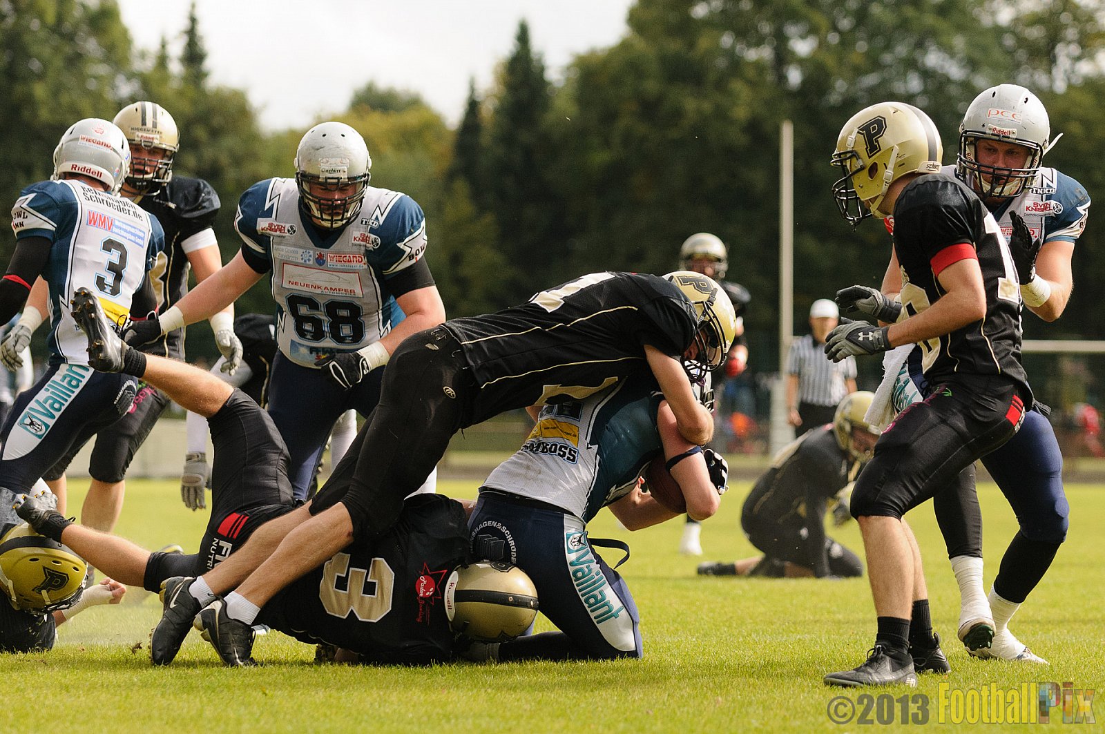  Remscheid Amboss vs. Paderborn Dolphins  - 15.09.2013 Remscheid Amboss vs. Paderborn Dolphins (22:7) 
