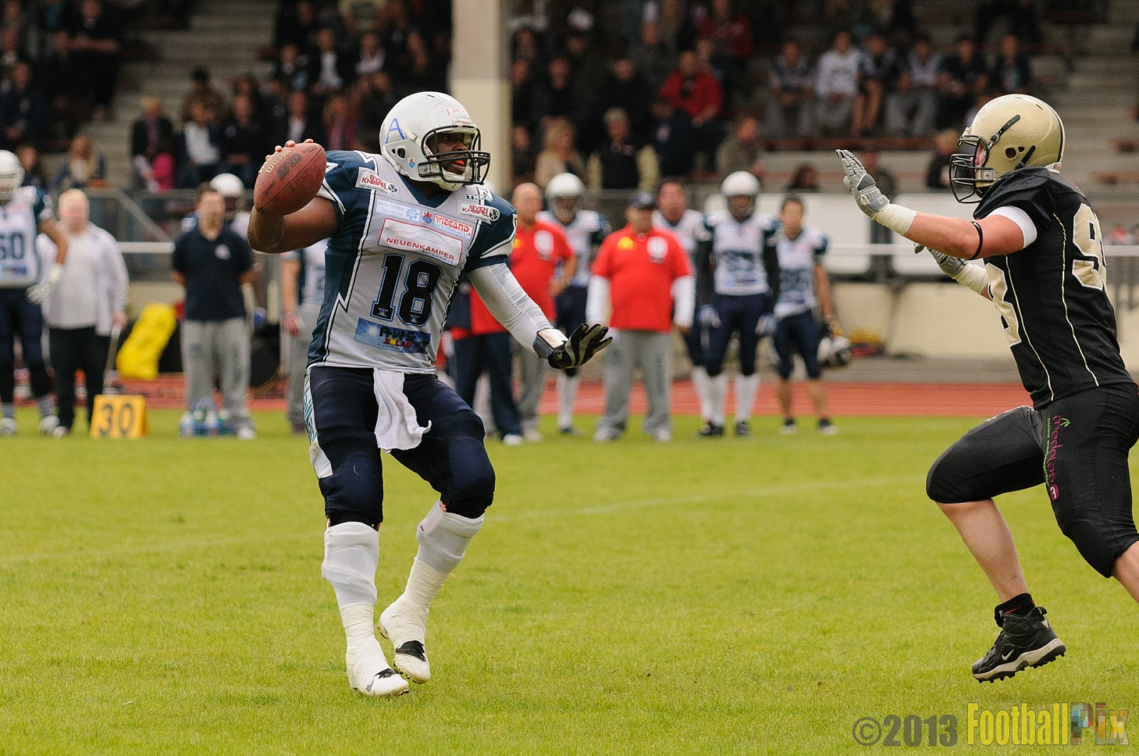  Remscheid Amboss vs. Paderborn Dolphins  - 15.09.2013 Remscheid Amboss vs. Paderborn Dolphins (22:7) 