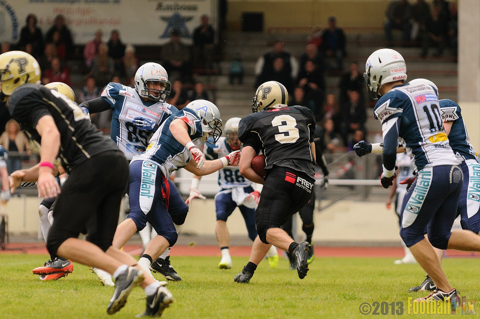  Remscheid Amboss vs. Paderborn Dolphins  - 15.09.2013 Remscheid Amboss vs. Paderborn Dolphins (22:7) 