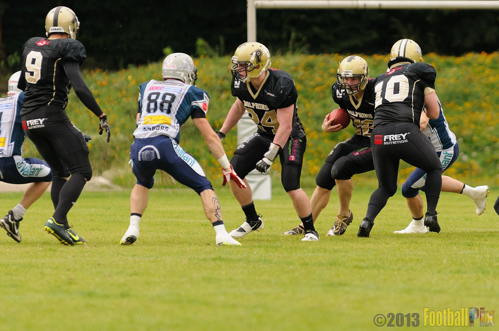  Remscheid Amboss vs. Paderborn Dolphins  - 15.09.2013 Remscheid Amboss vs. Paderborn Dolphins (22:7) 