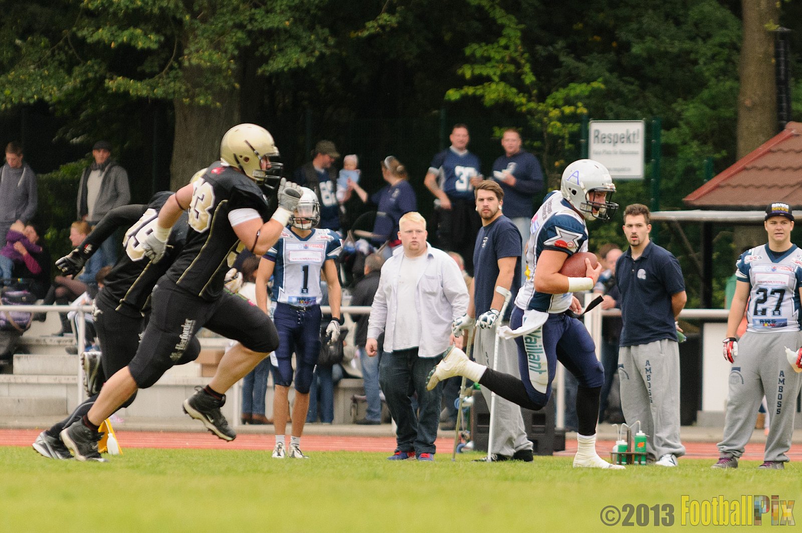 Remscheid Amboss vs. Paderborn Dolphins  - 15.09.2013 Remscheid Amboss vs. Paderborn Dolphins (22:7) 