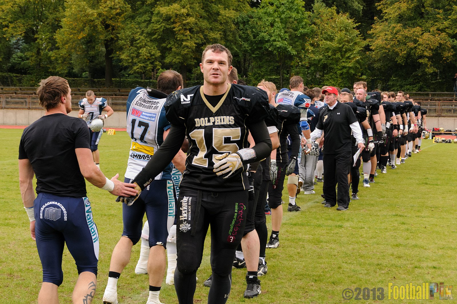  Remscheid Amboss vs. Paderborn Dolphins  - 15.09.2013 Remscheid Amboss vs. Paderborn Dolphins (22:7) 