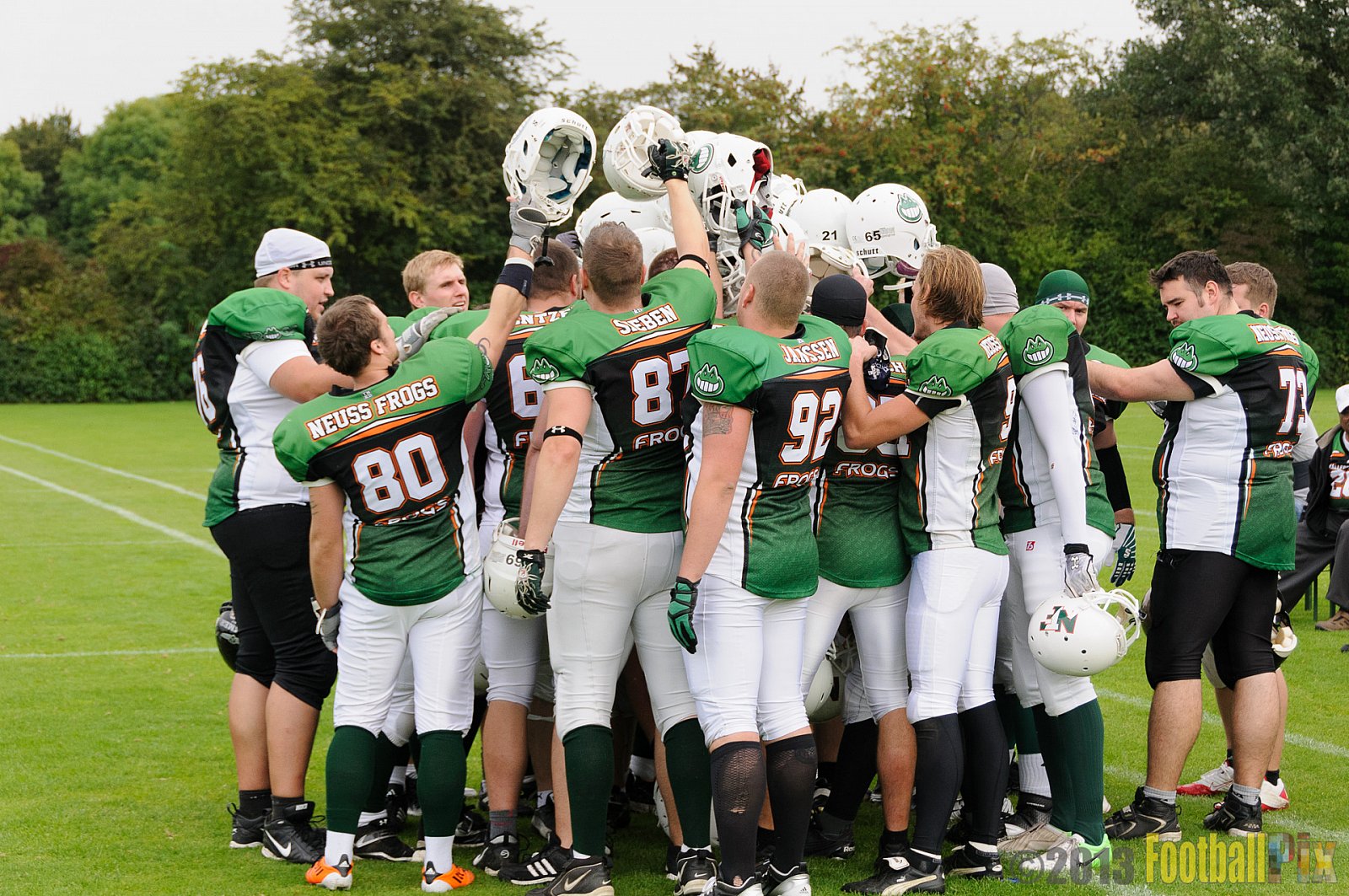 Neuss Frogs vs. Aachen Düren Demons - 21.09.2013 Neuss Frogs vs. Aachen Düren Demons (36:0) 