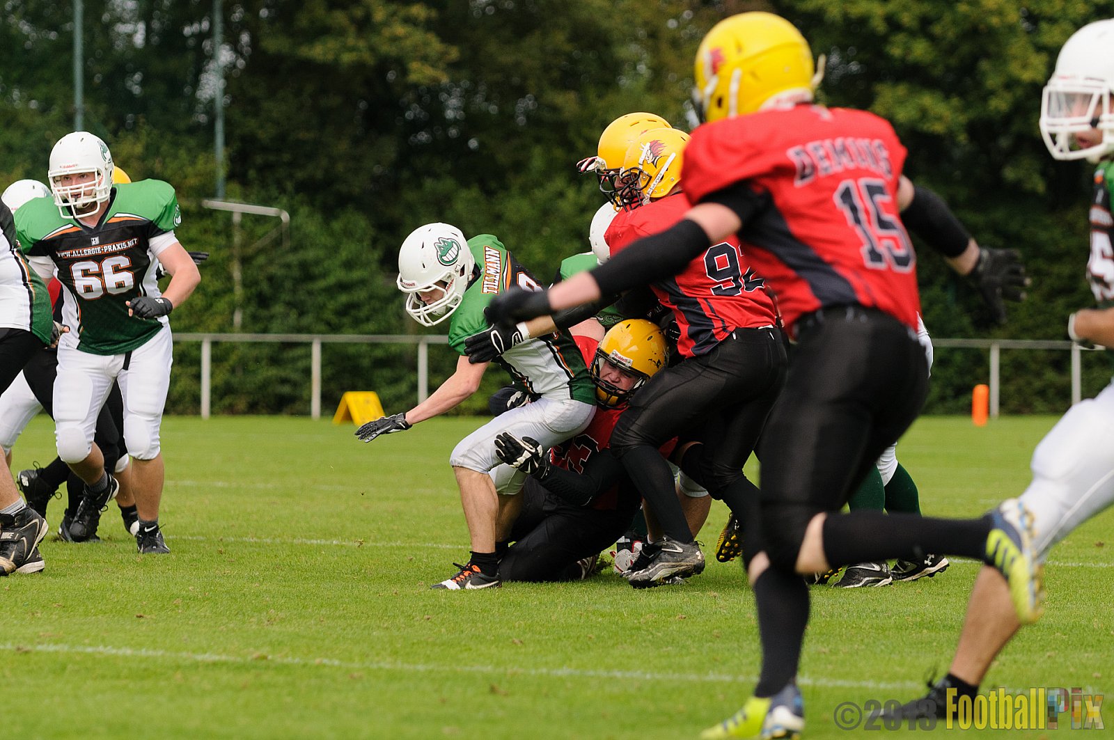 Neuss Frogs vs. Aachen Düren Demons - 21.09.2013 Neuss Frogs vs. Aachen Düren Demons (36:0) 