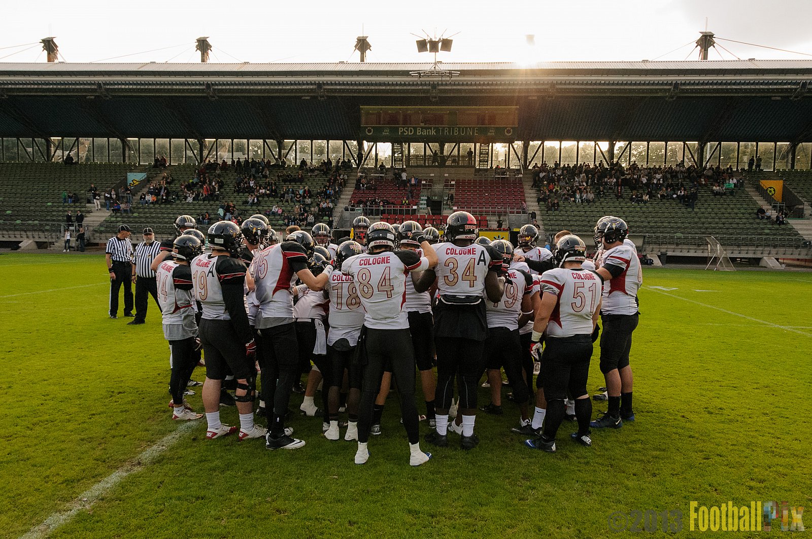 Relegationsspiel Cologne Falcons vs. Bielefeld Bulldogs - 21.09.2013 GFL Nord: Relegationsspiel Cologne Falcons vs. Bielefeld Bulldogs (42:30) 