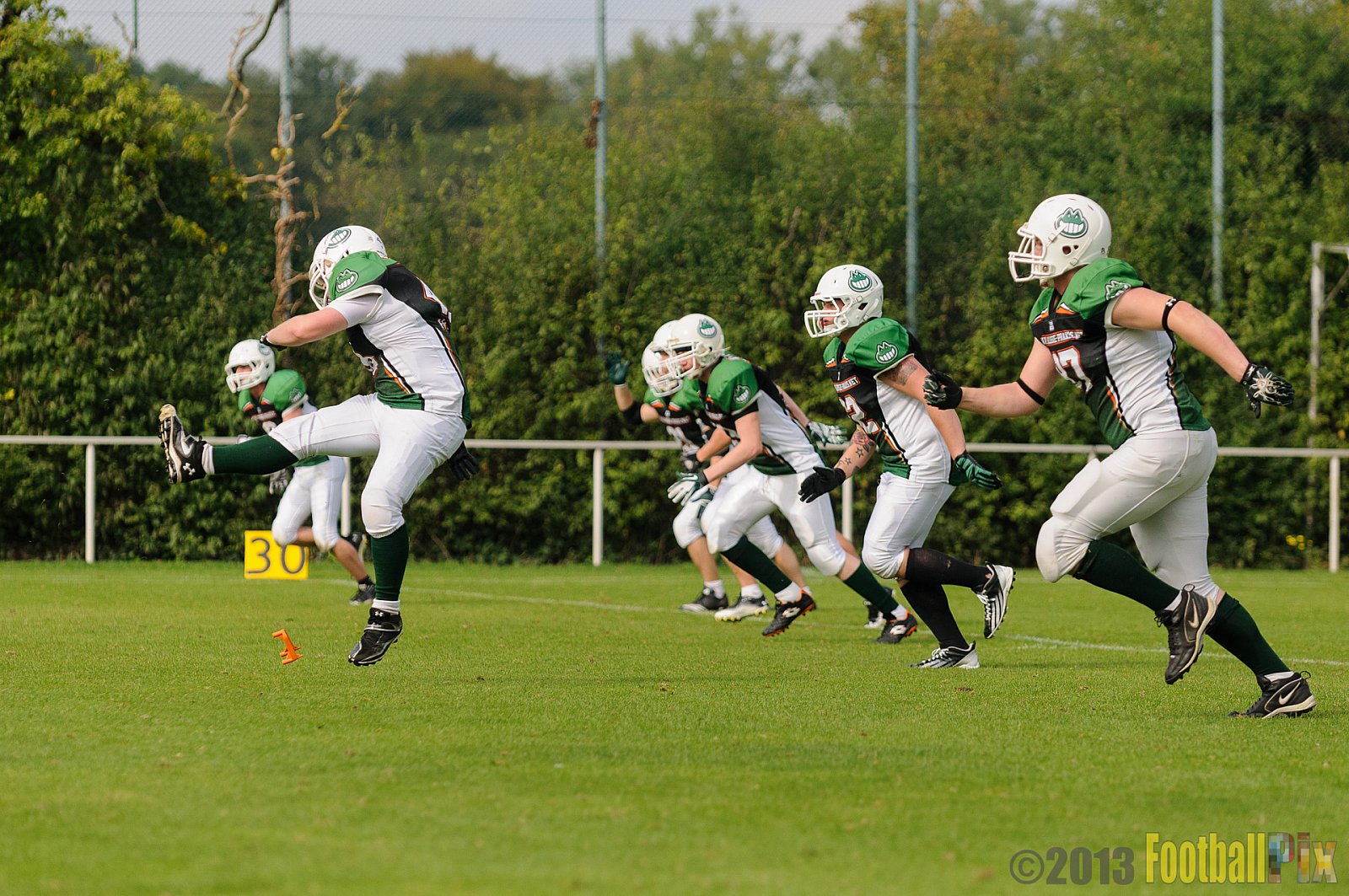 Neuss Frogs vs. Aachen Düren Demons - 21.09.2013 Neuss Frogs vs. Aachen Düren Demons (36:0) 