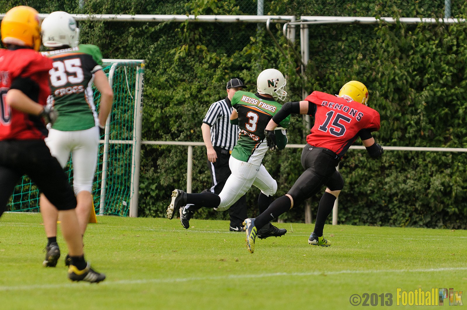 Neuss Frogs vs. Aachen Düren Demons - 21.09.2013 Neuss Frogs vs. Aachen Düren Demons (36:0) 