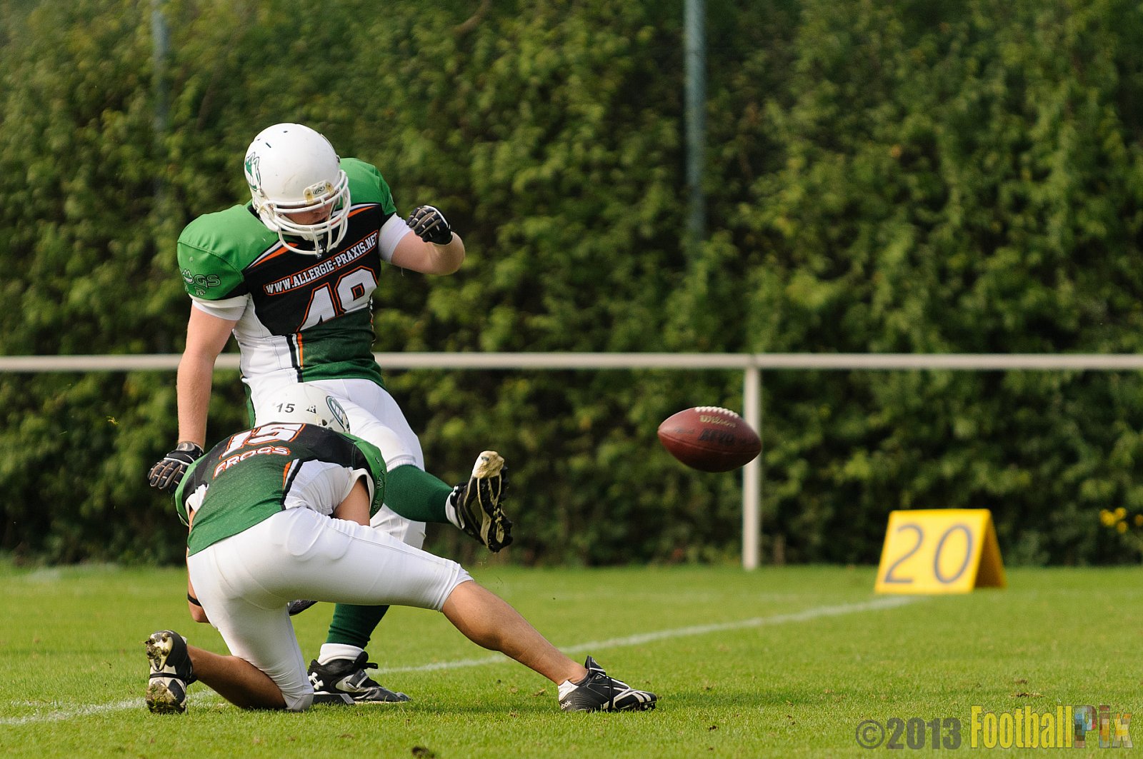 Neuss Frogs vs. Aachen Düren Demons - 21.09.2013 Neuss Frogs vs. Aachen Düren Demons (36:0) 