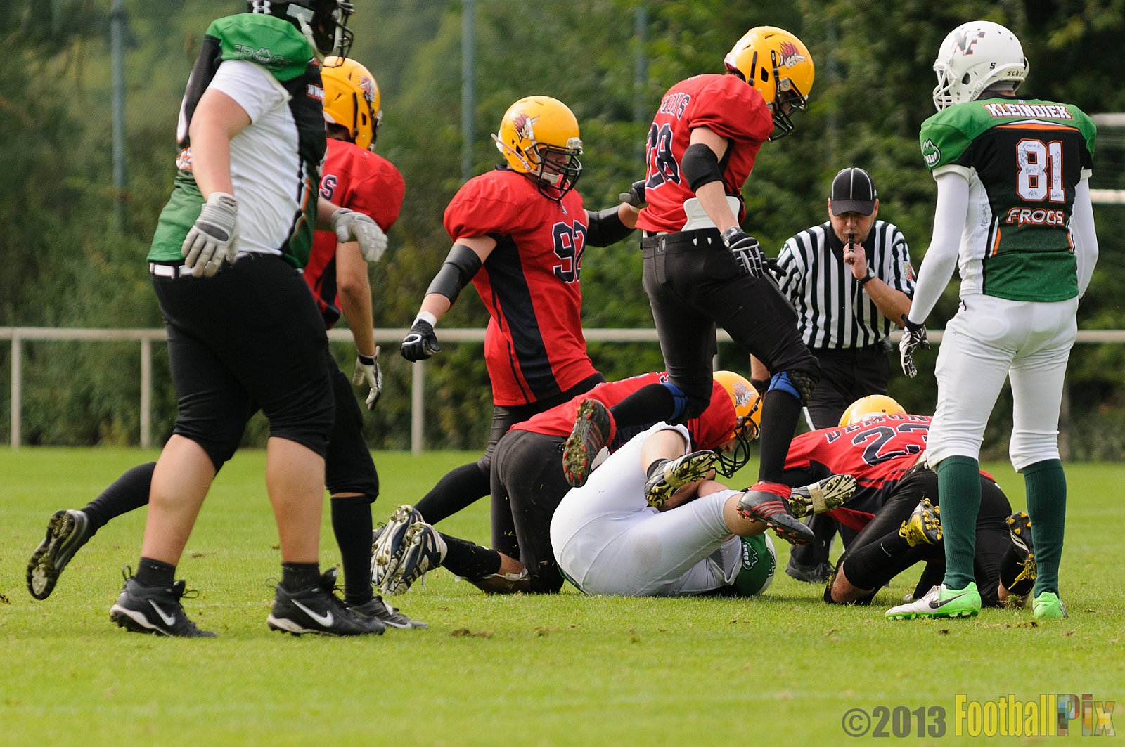 Neuss Frogs vs. Aachen Düren Demons - 21.09.2013 Neuss Frogs vs. Aachen Düren Demons (36:0) 