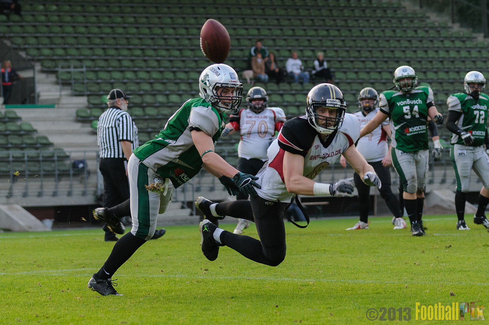 Relegationsspiel Cologne Falcons vs. Bielefeld Bulldogs - 21.09.2013 GFL Nord: Relegationsspiel Cologne Falcons vs. Bielefeld Bulldogs (42:30) 